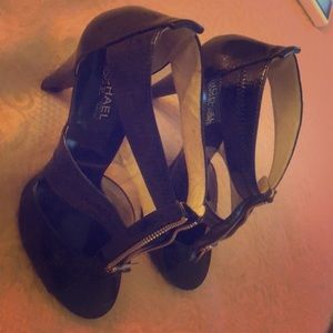 Black high heels Michael Kors shoe